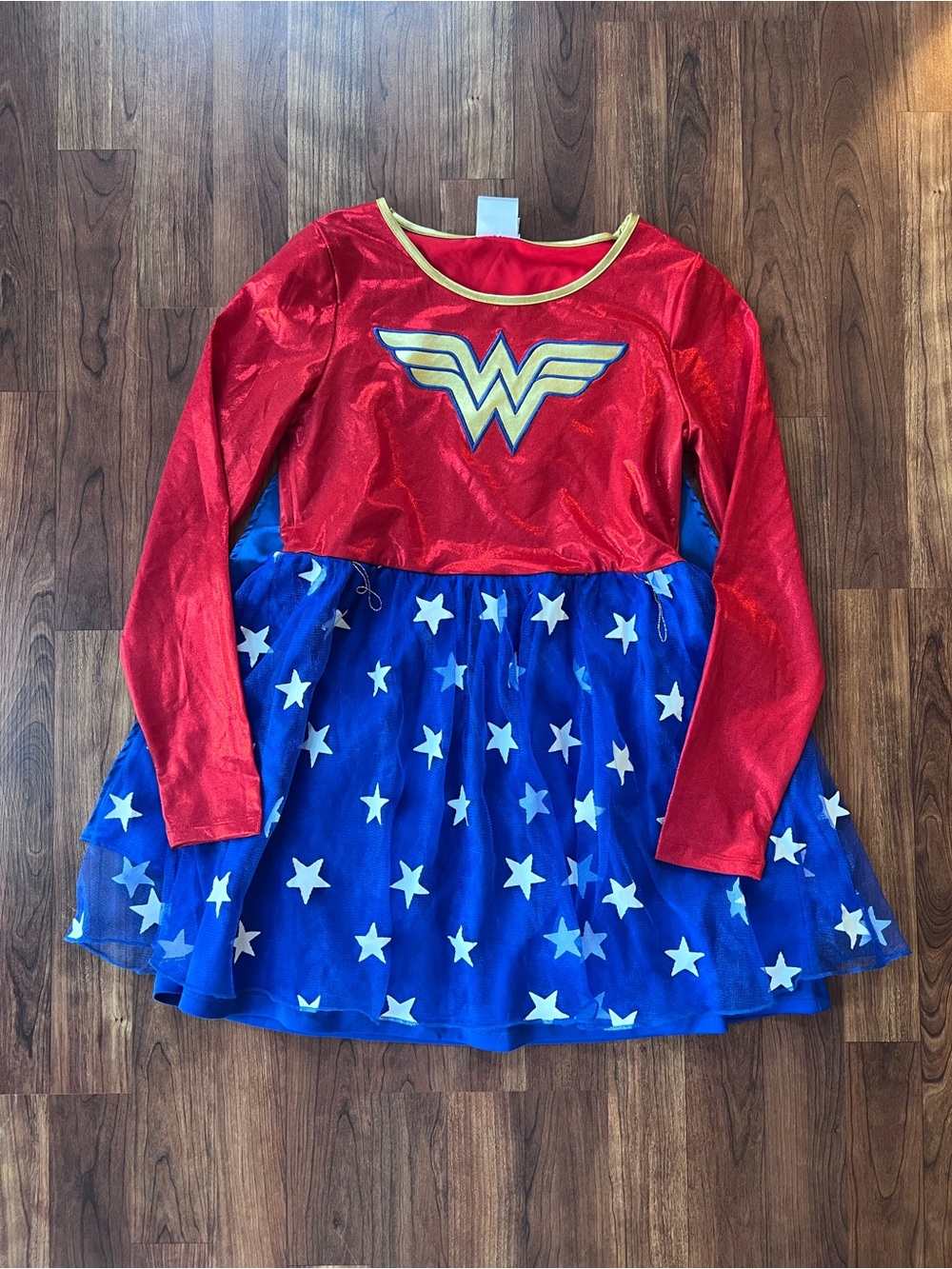 Wonder Women Costume Removable Cape Child XL 14/16